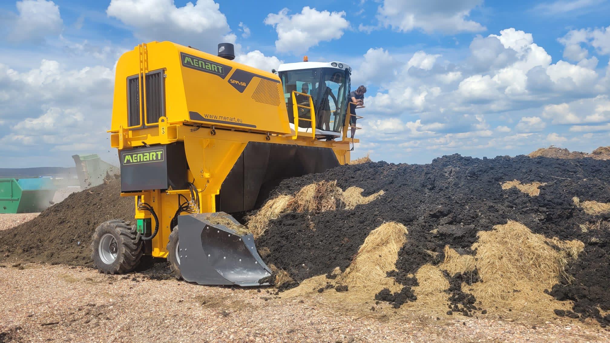 Compostage en Tchéquie : Menart et Foragri valorisent les déchets verts